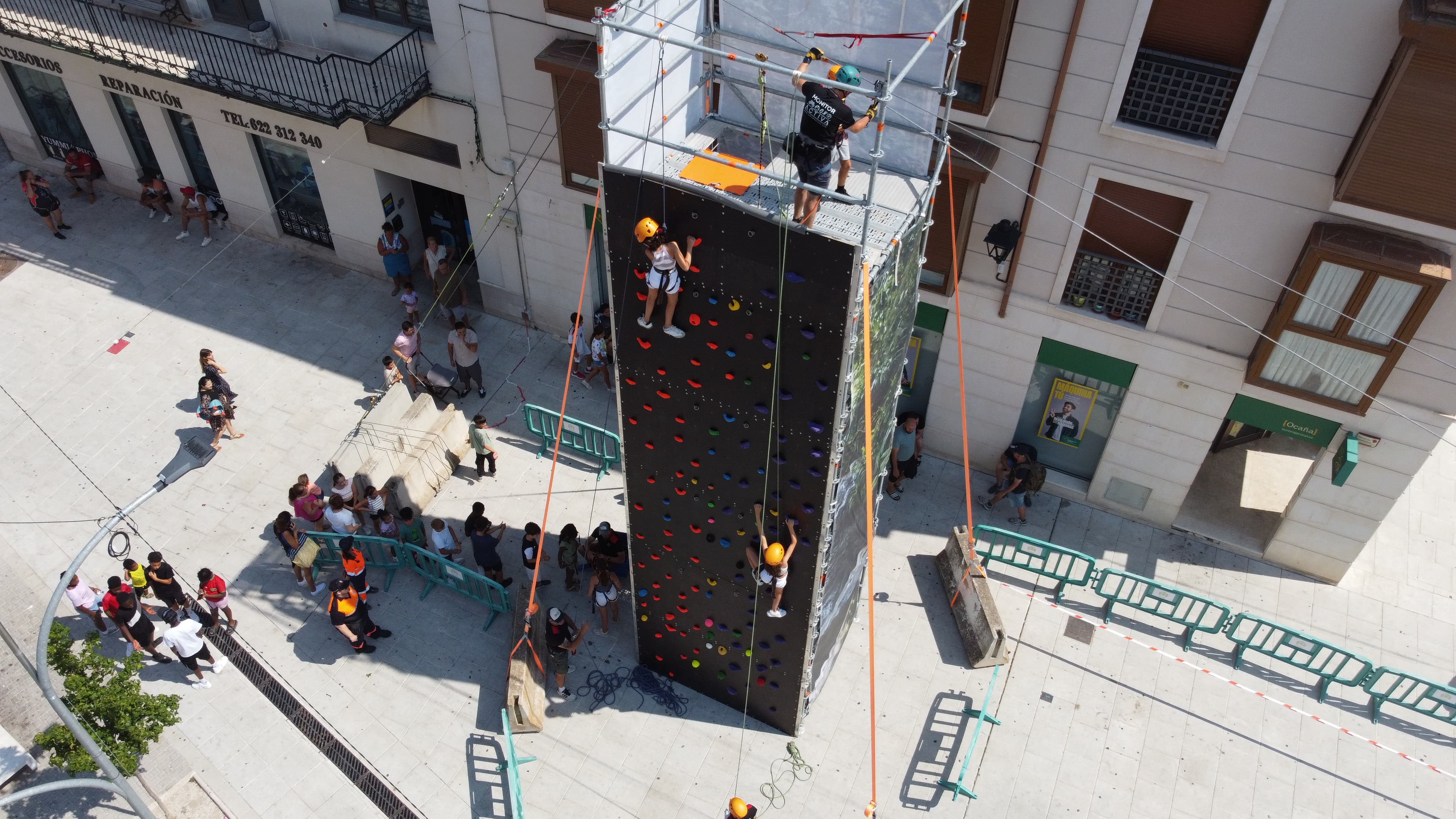 ROCODROMO PORTATIL 10 METROS , TORRE DE AVENTURAS